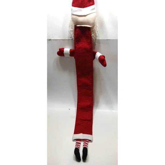 Santa Count Down Plush Advent Calendar Long Legs Children Christmas Fun - Picture 7 of 9